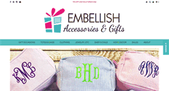 Desktop Screenshot of embellishaccessoriesandgifts.com